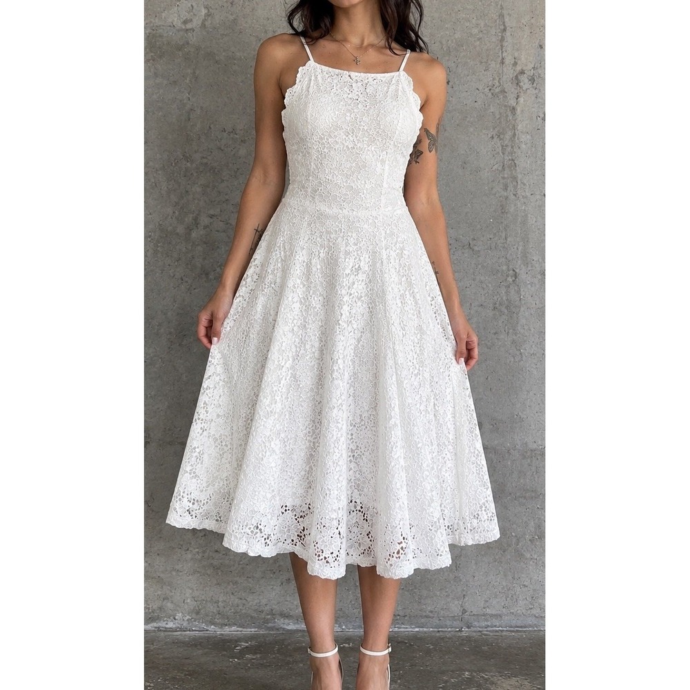 No Boundaries Lace Dress Large (11-13) Sleeveless Whimsical Fairycore Romantic